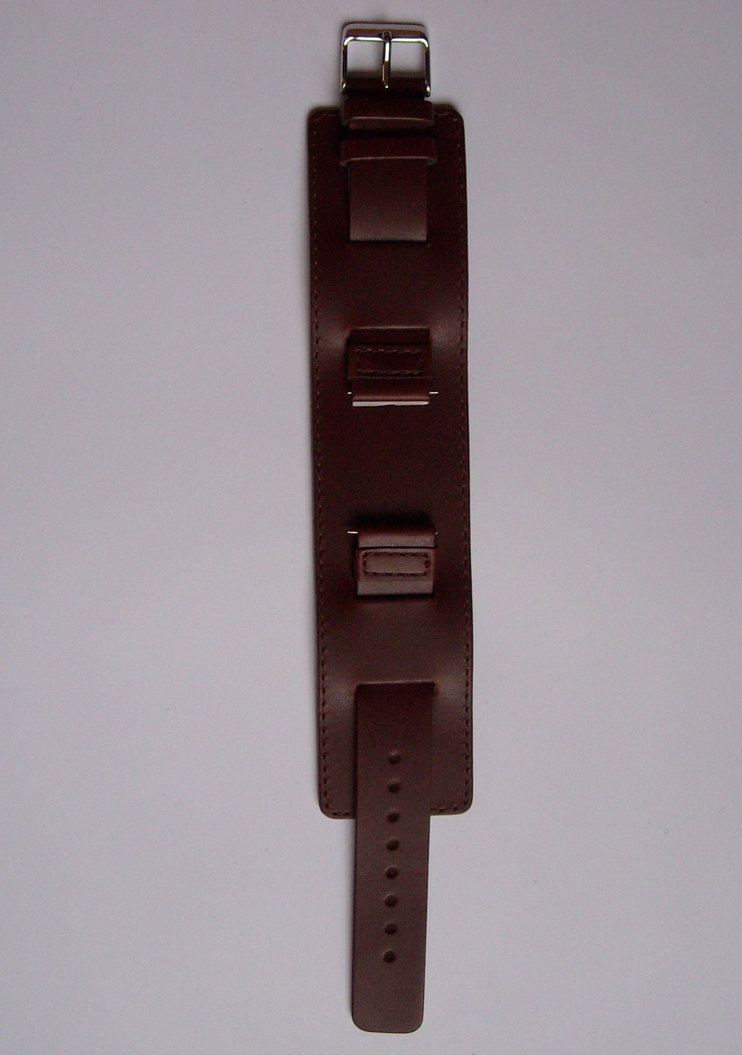 Rem M. brun XL Skinn  18 mm