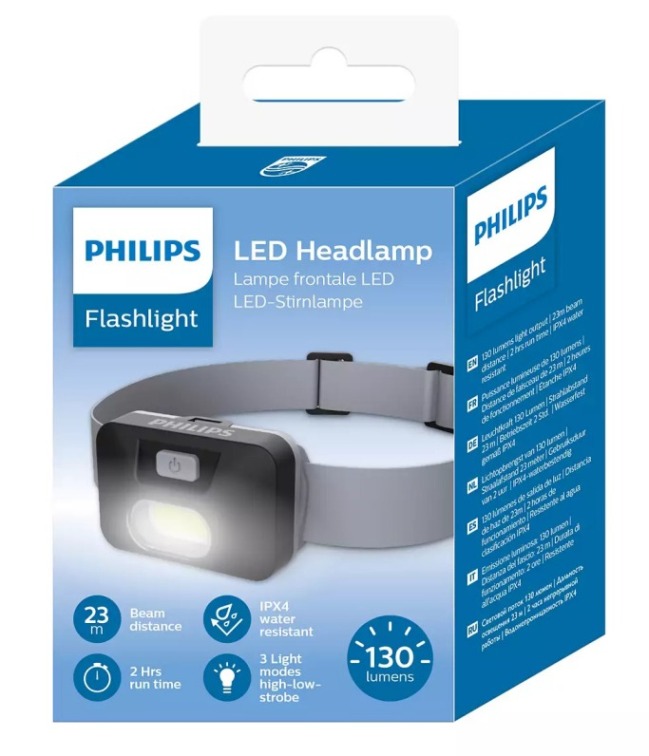 Hodelykt LED Philips  SFL100H/10, 50-130 Lum. IPX4