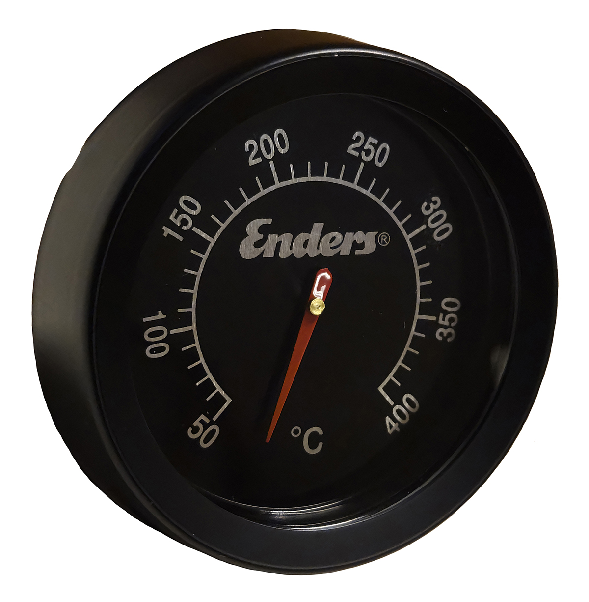 Thermometer black matt Hyde 3/4