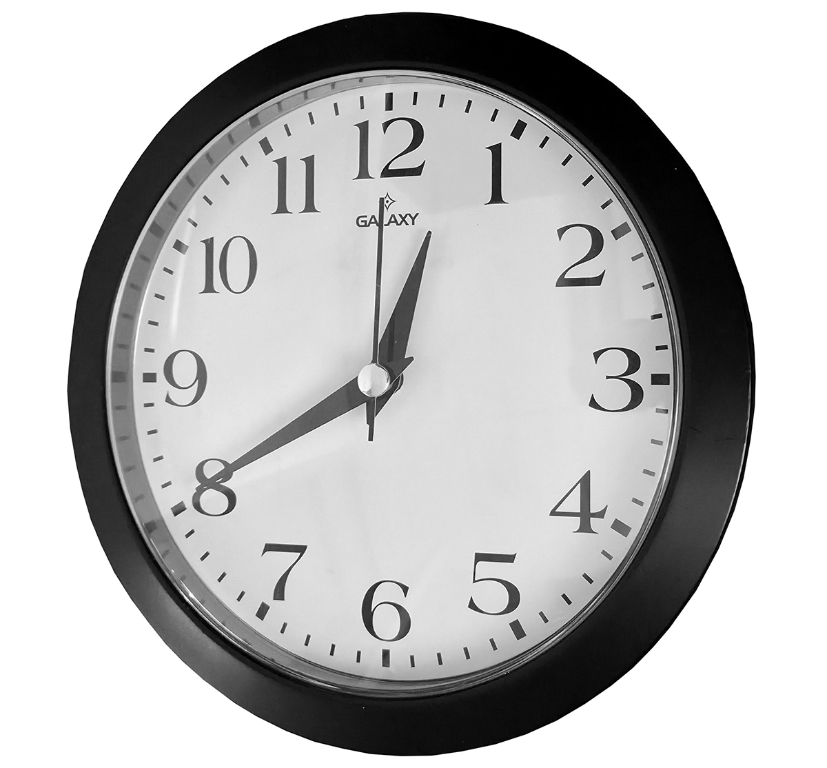 Veggur Galaxy tall svart ramme 17,5 cm diamet. 900