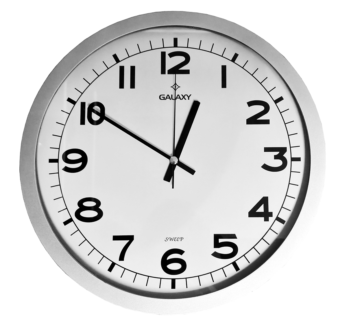 Veggur Galaxy tall sølv ramme 29,5 cm diameter 216