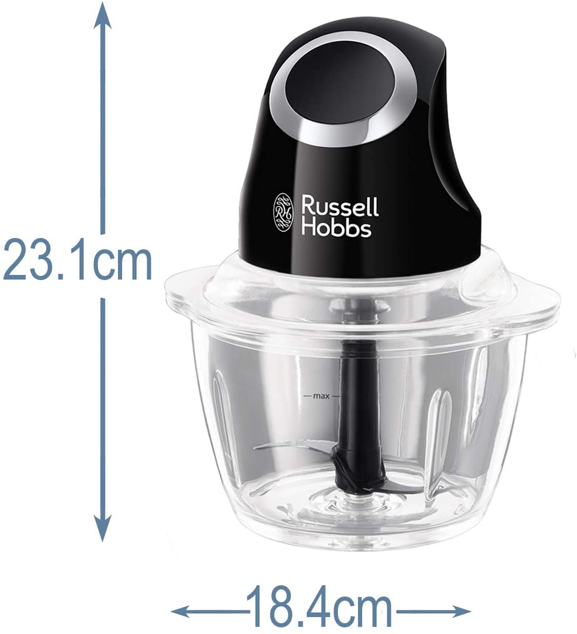 Minikutter Russell Hobbs Matt black mini