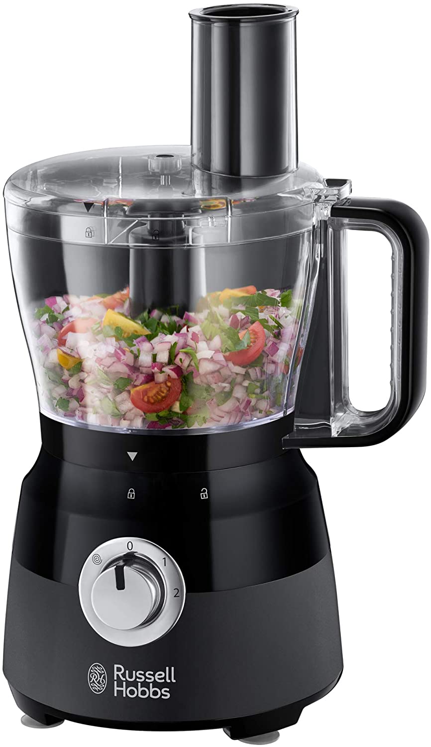 Food processor Russell Hobbs Matte black 600 W
