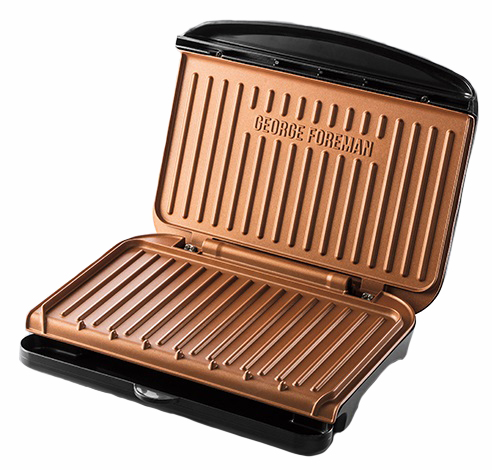 Fit-grill George Forman kobber medium 