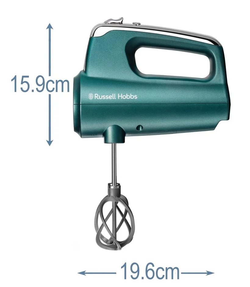 Håndmikser Russell Hobbs Swirl grønn metalic 350W