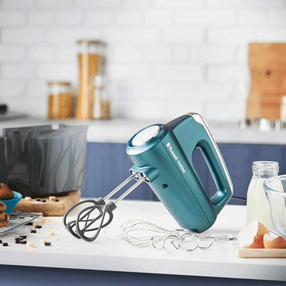 Håndmikser Russell Hobbs Swirl grønn metalic 350W