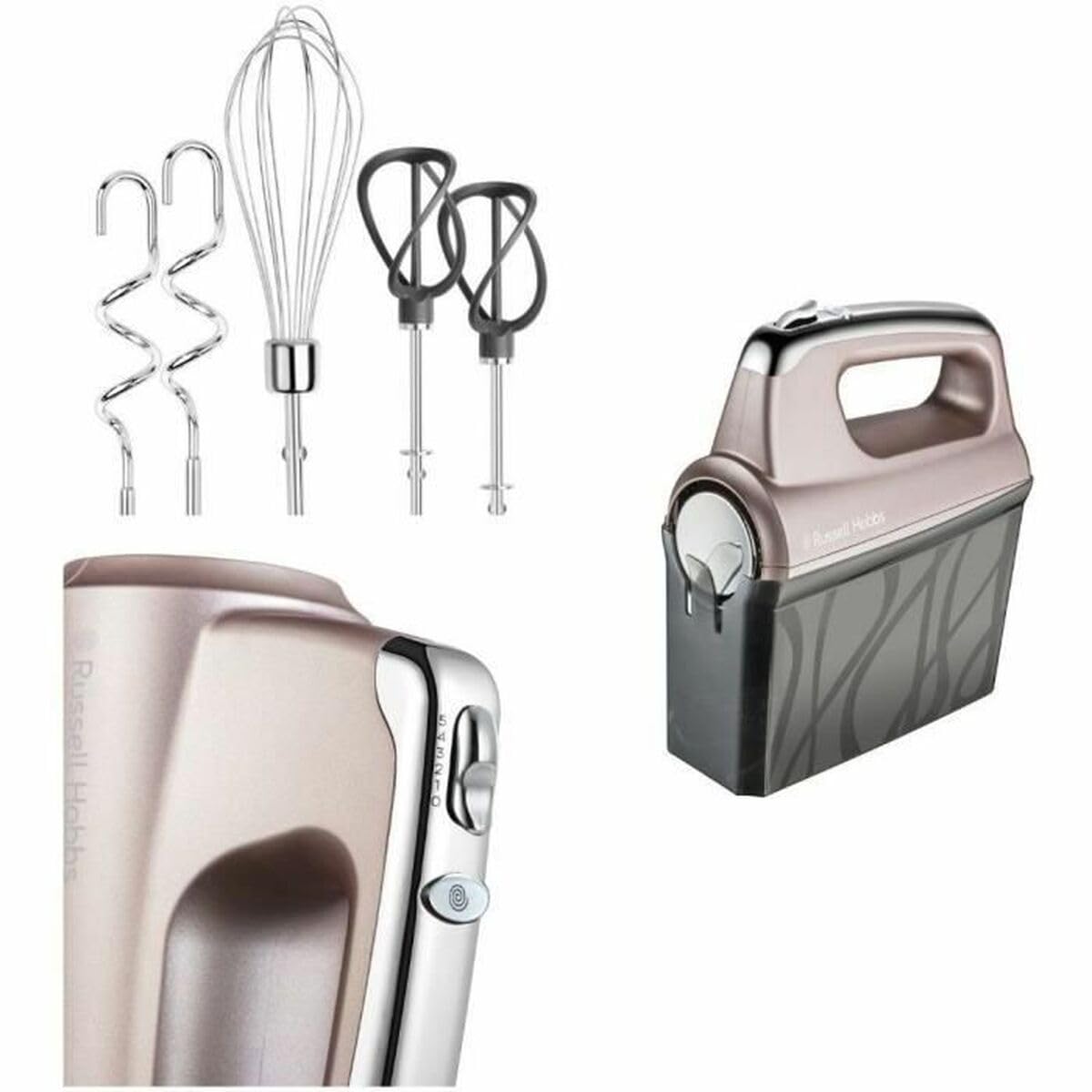 Håndmikser Russell Hobbs Swirl Smoky Quartz