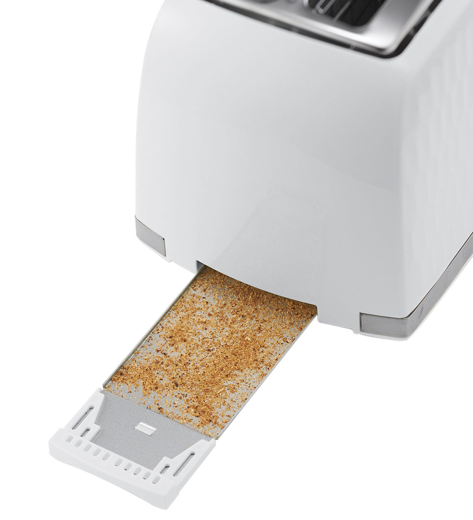 Brødrister Russell Hobbs Honeycomb, hvit