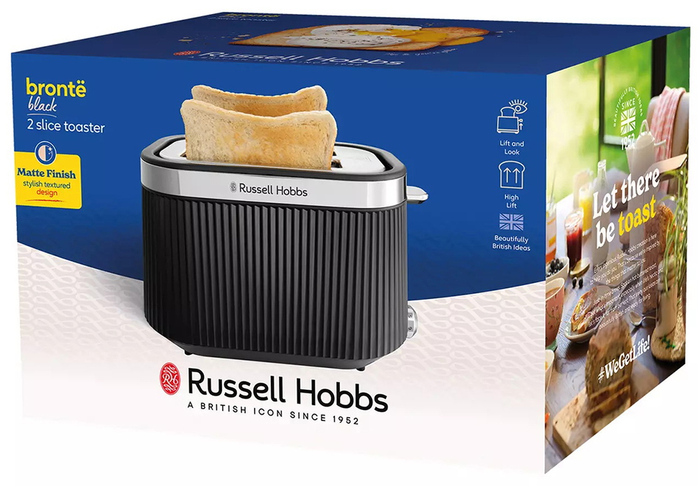 Brødrister Russell Hobbs Brontê, sort