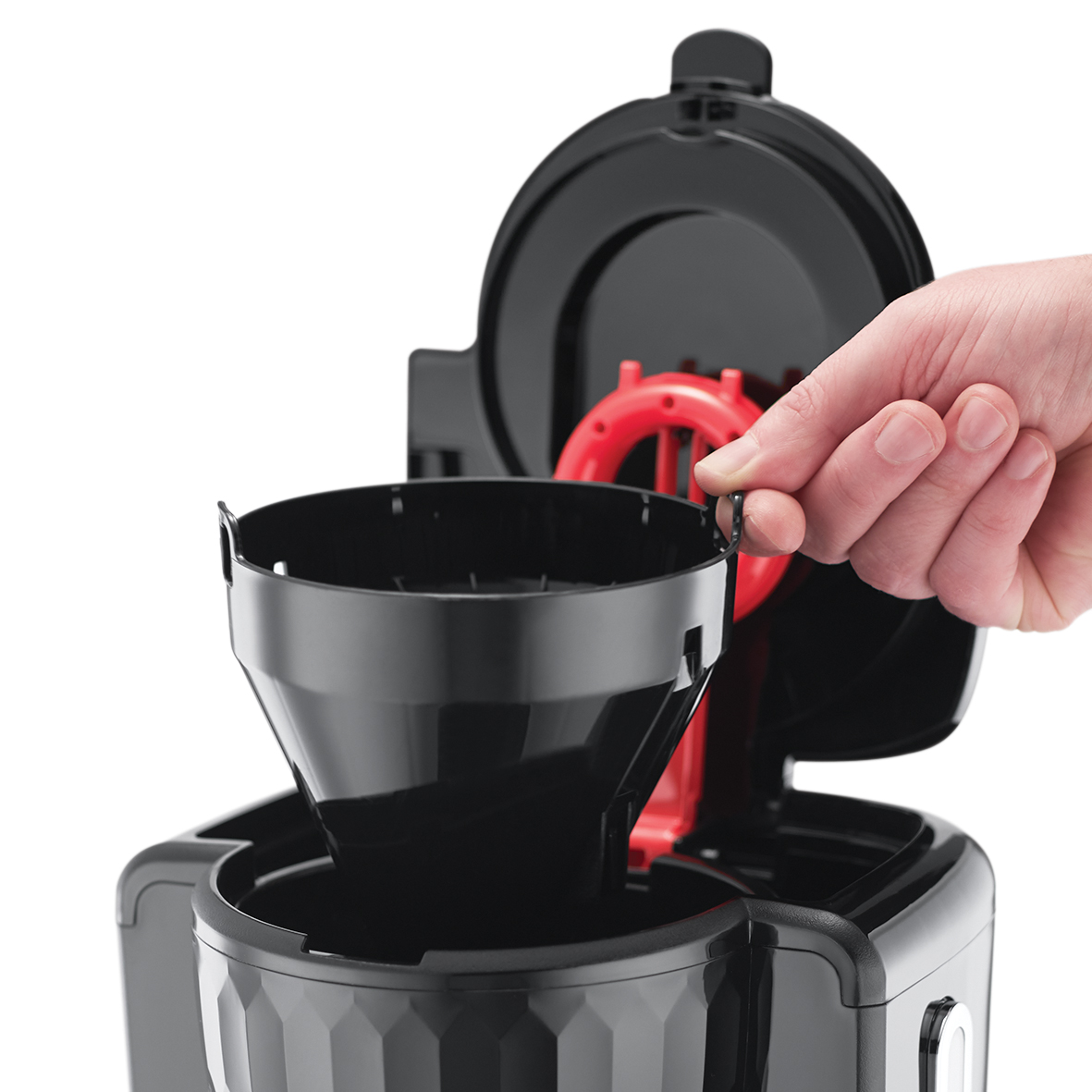 *Kaffetrakter Russell Hobbs Honeycomb, svart**