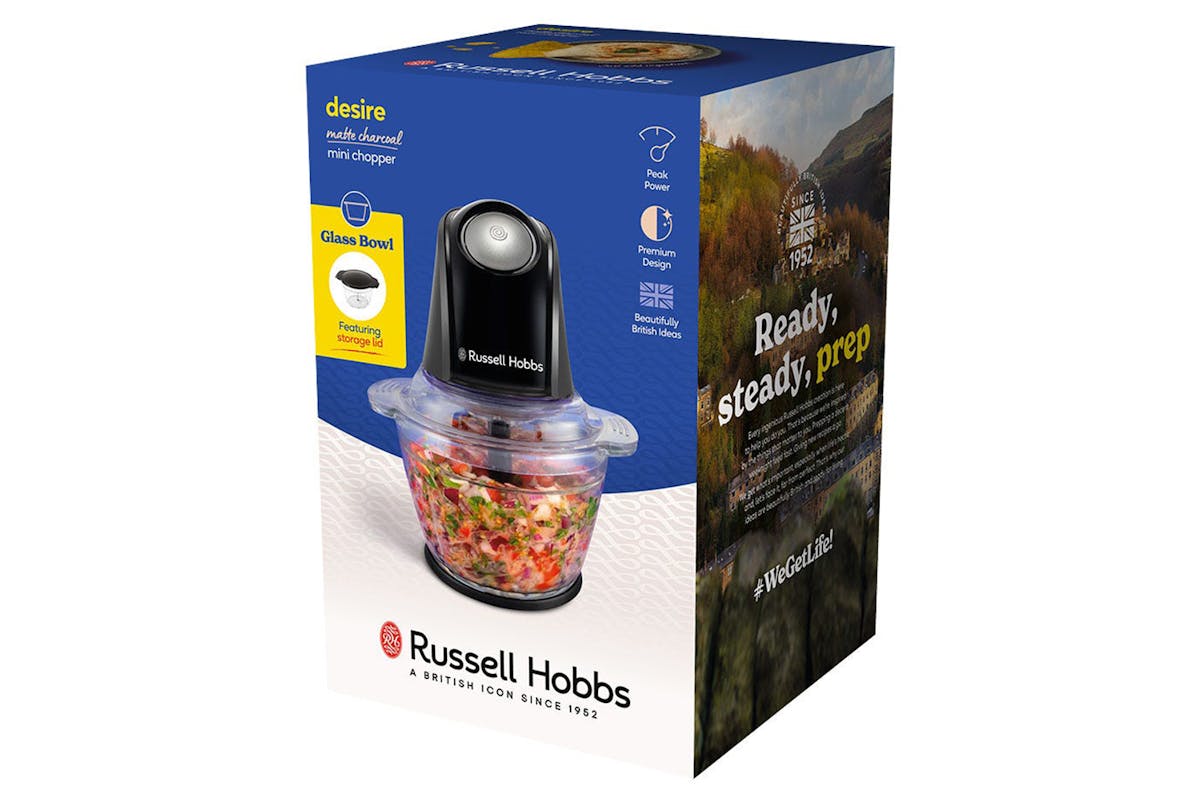 Minikutter Russell Hobbs matt grå