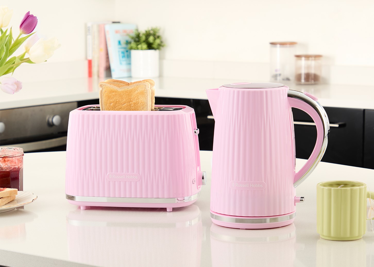 Brødrister Russell Hobbs Eden Raspberry