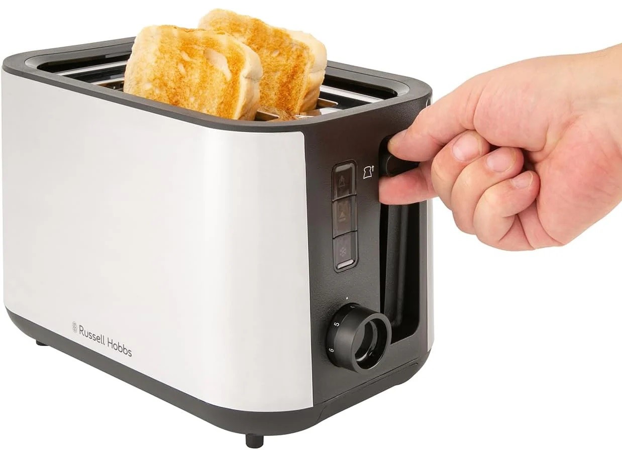 Brødrister Russell Hobbs Heaton stål