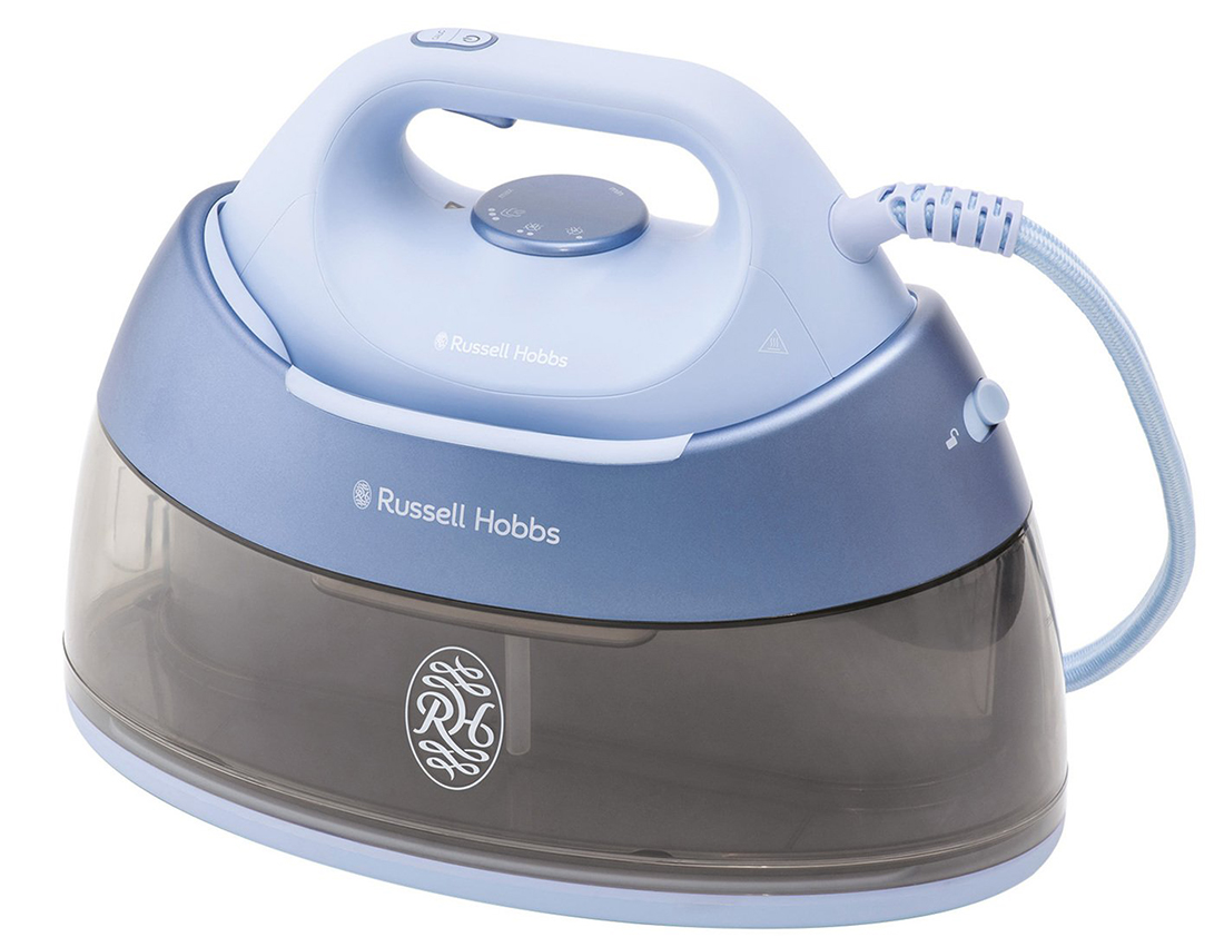 Dampstasjon Russell Hobbs Fabric Luxe Blue Aura