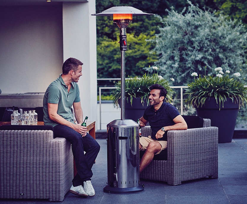 Terrassevarmer Enders Elegance 3,5-8 kW, Rustfritt