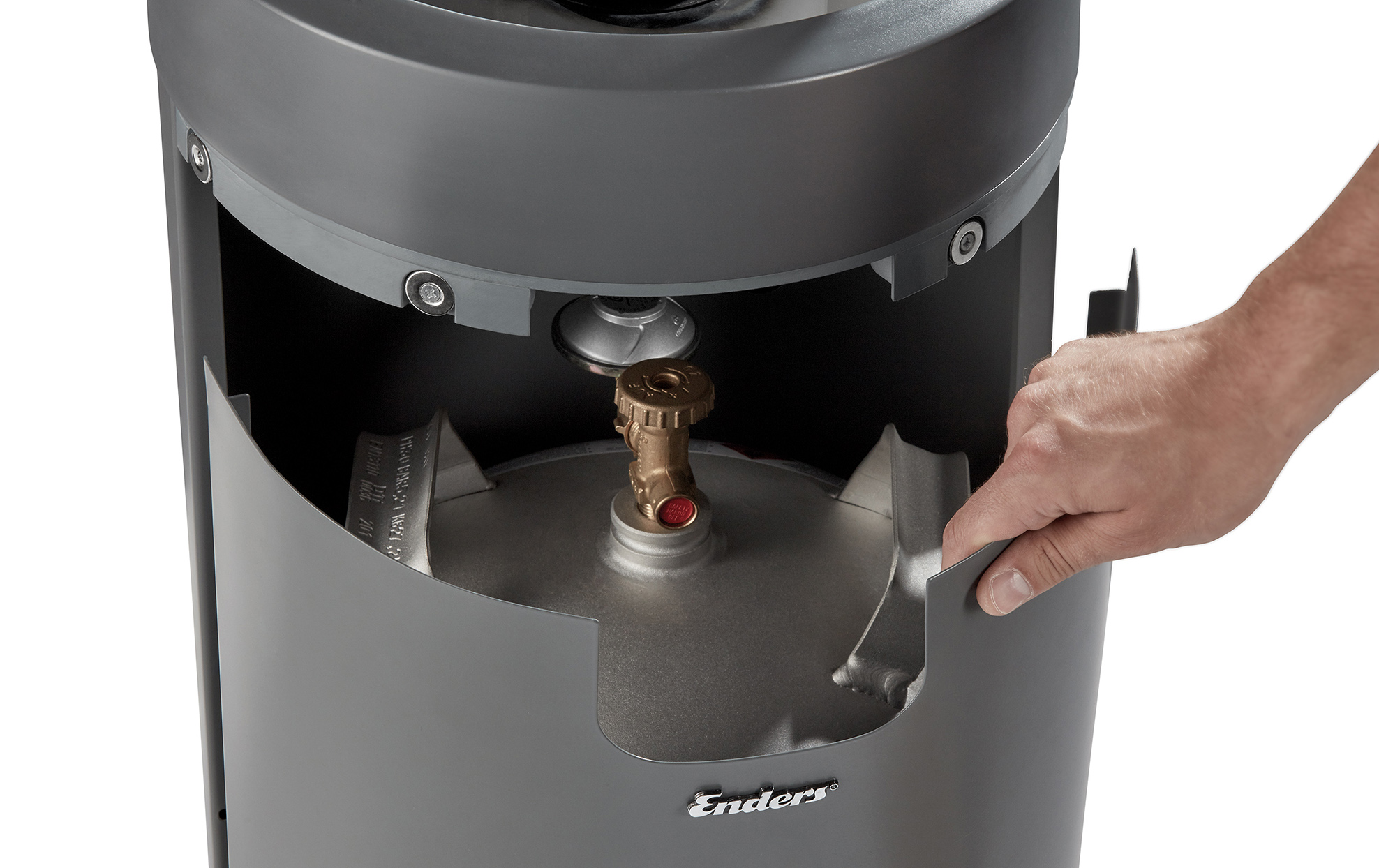 Gassfakkel Enders Nova M. svart, 88 cm (560033)