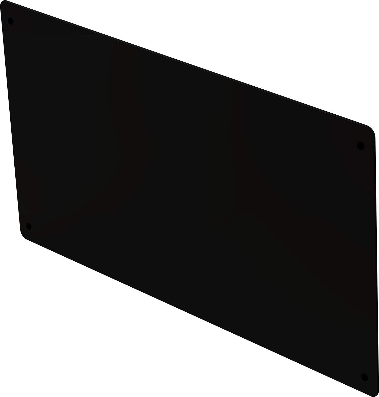 Glass Heater, Beha PGV10 Wi-Fi, 1000W panel, black