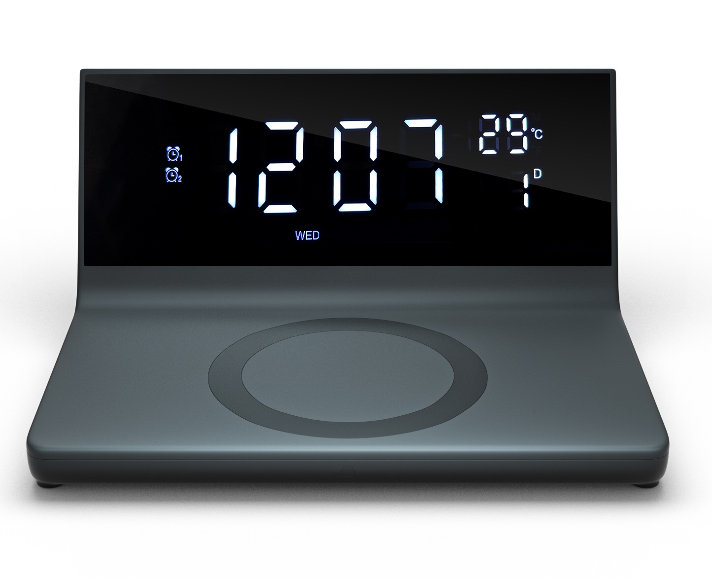 Trådløs ladestasjon, Audix, svart, SY-W0219