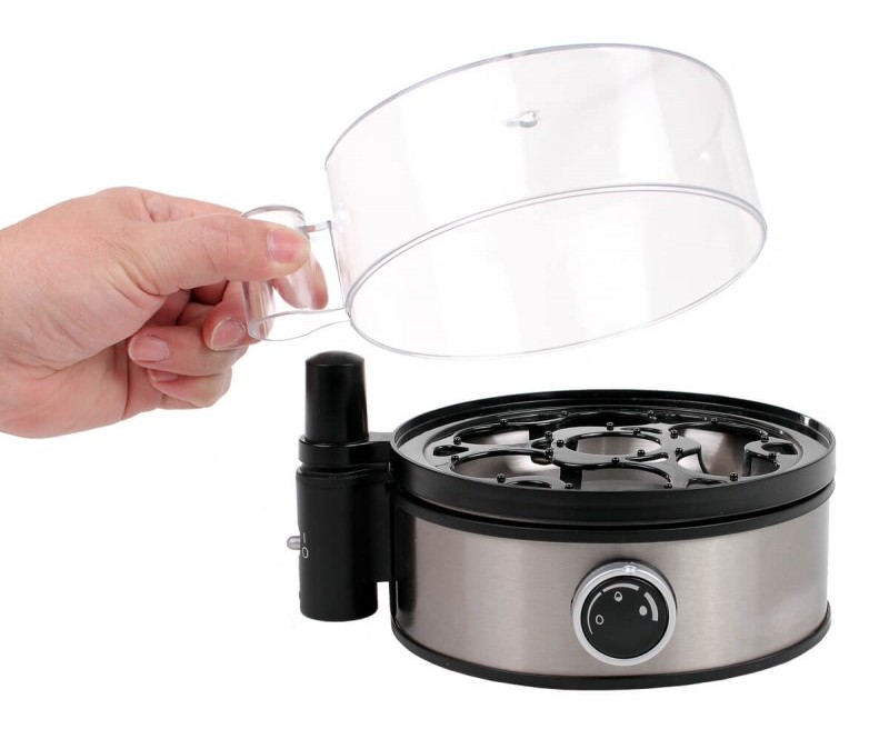 Eggkoker Rommelsbacher ER400,stål 400 watt1-7 egg