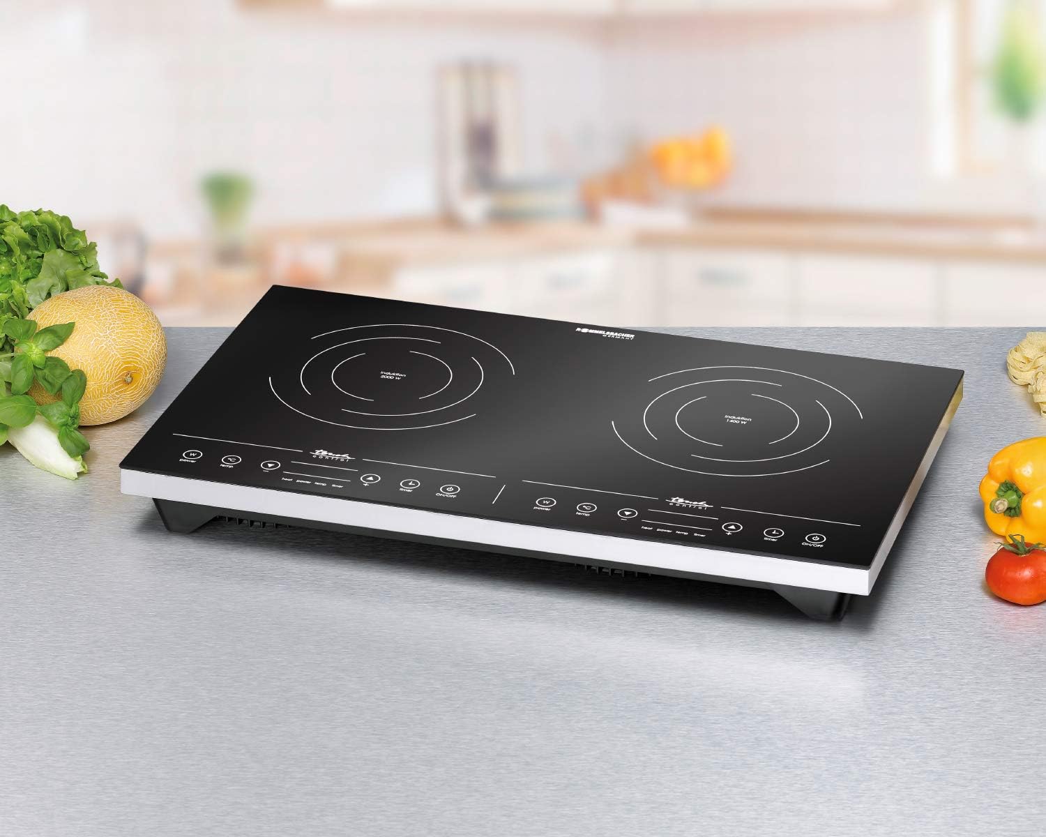 Dobbel induksjonskokeplate Rommelsbacher 3400W