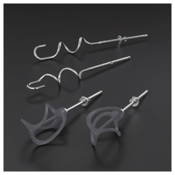 Visper og kroker for håndmikser Retro