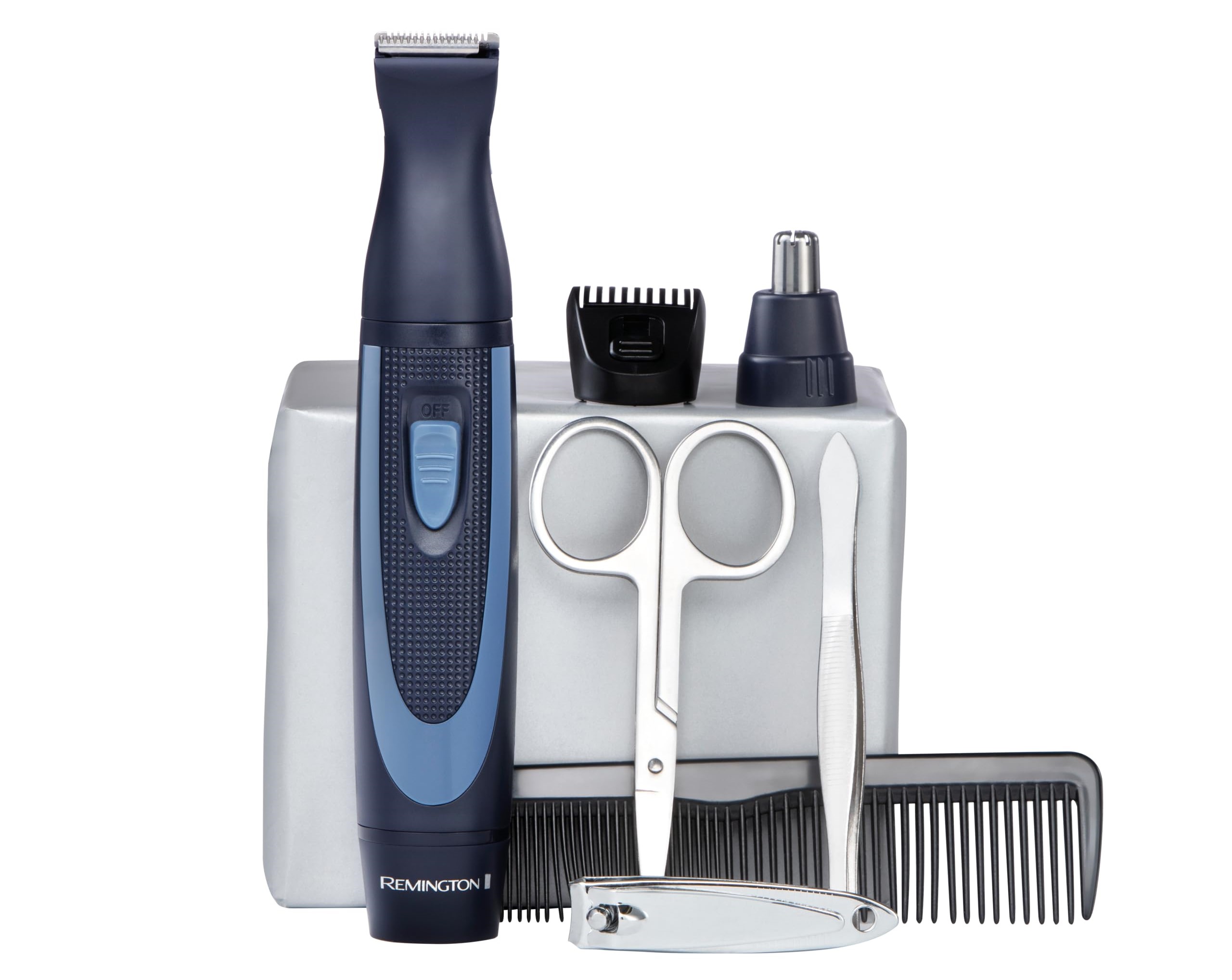 Reisesett Remington NE3890 hår og nese utstyr kam.