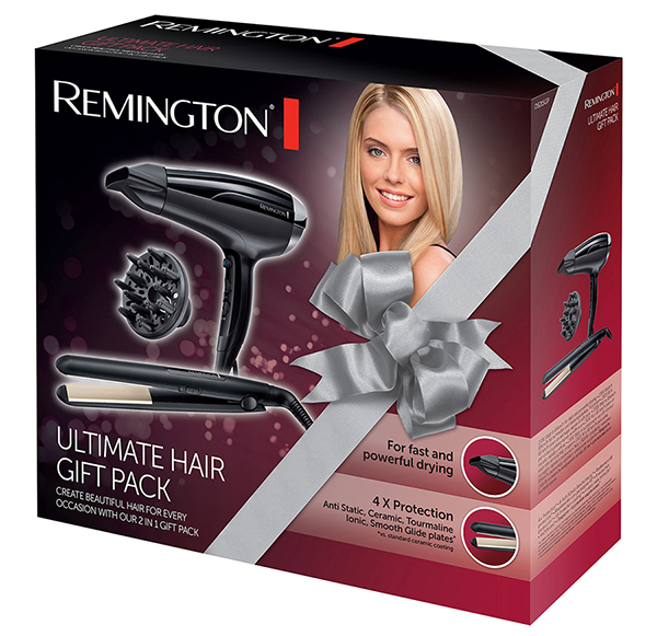 #Føner og rettetang Remington, Gavepk D5215+S1510