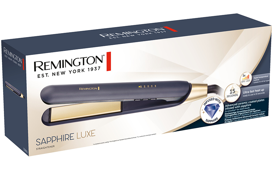 Rettetang Remington Sapphire Luxe 15 sekunder 