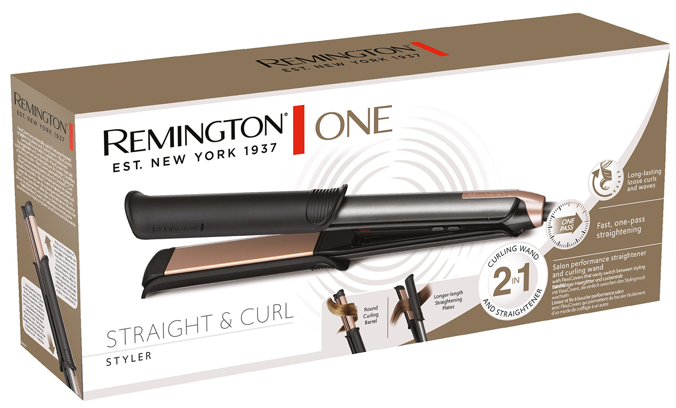 Rette- og krølltang Remington S6077 ONE straight