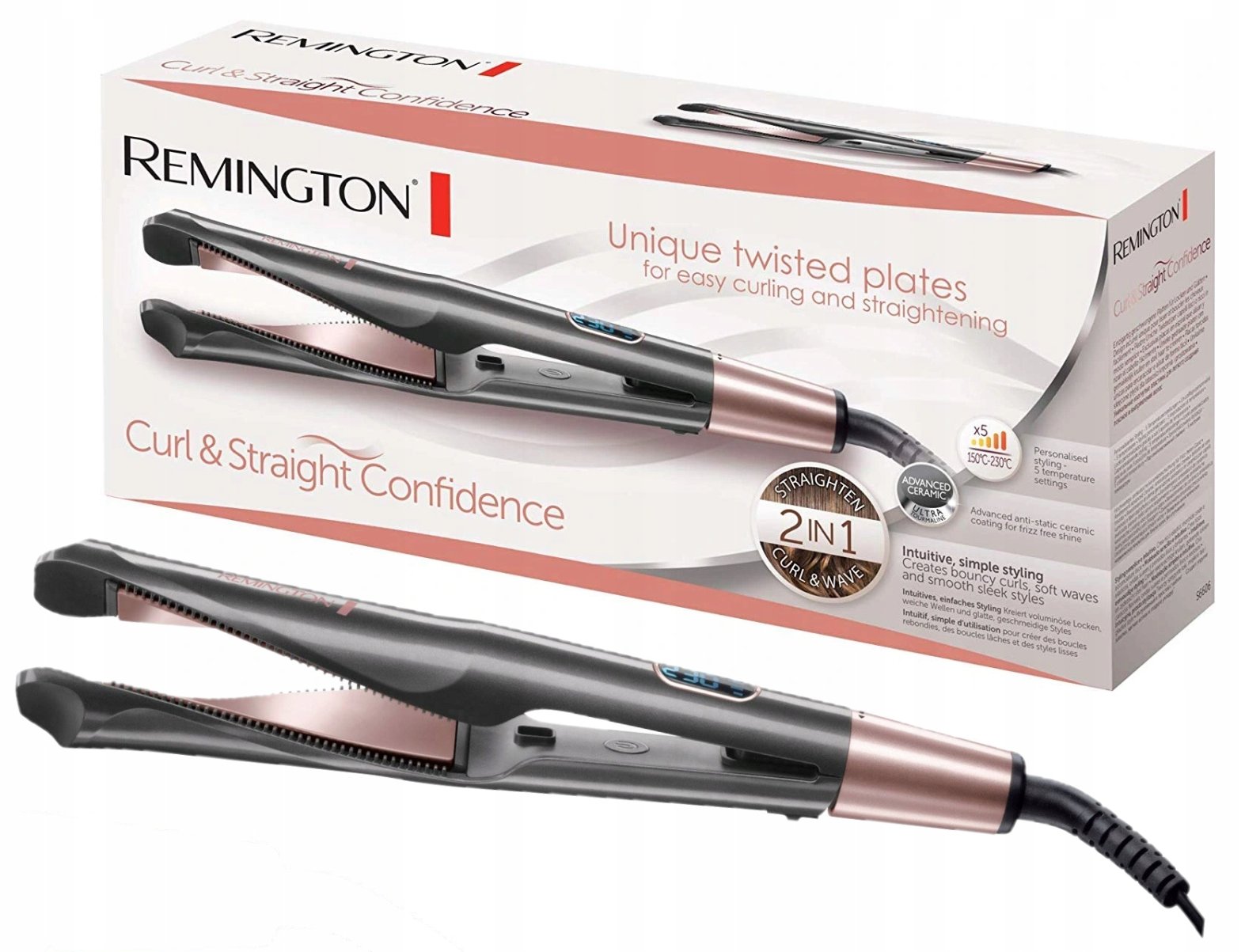 #Krølltang Remington Confidence S6606GP twist