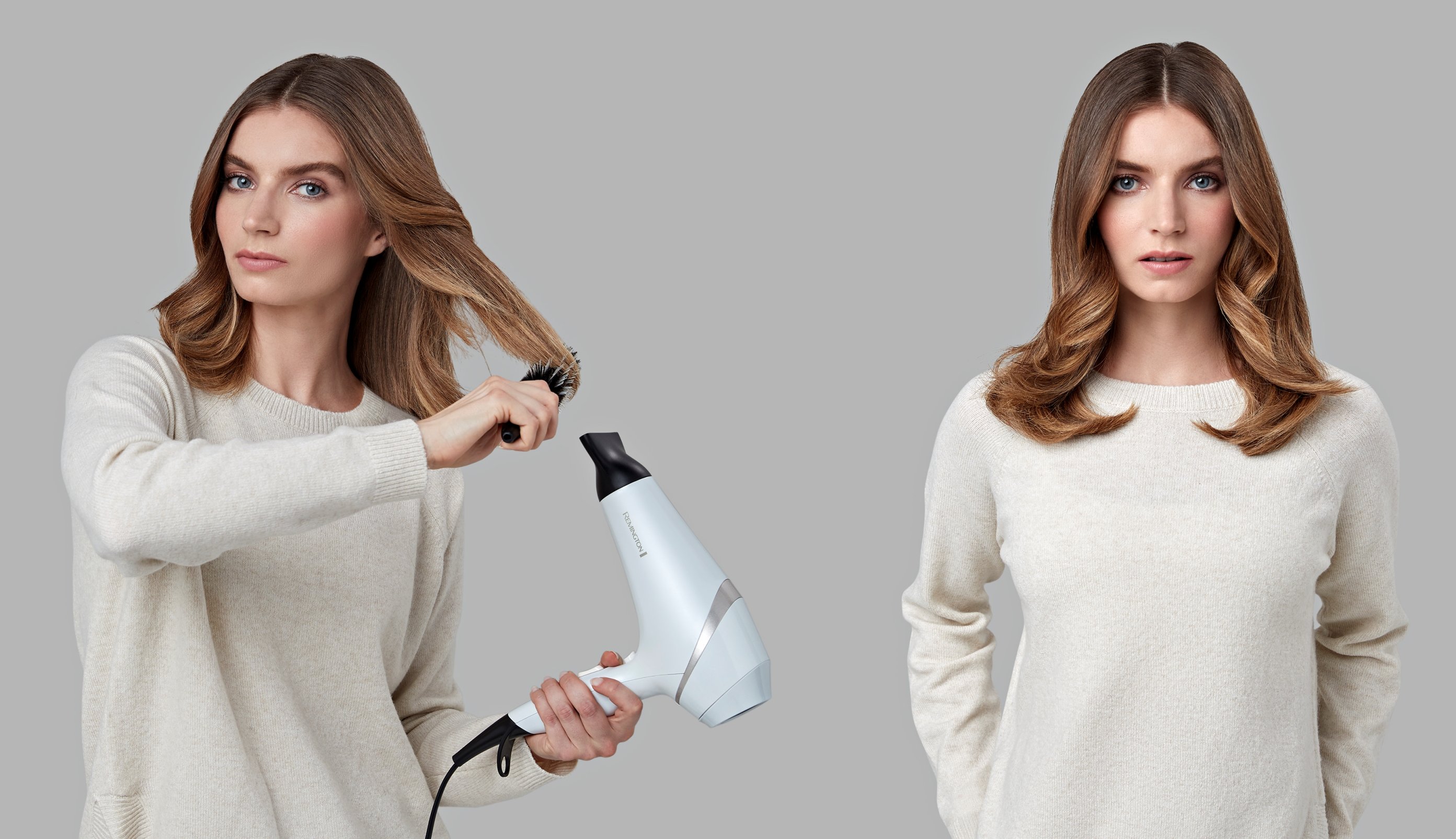 Hårføner Remington HYDRAluxe AC8901, Hvit 2300W