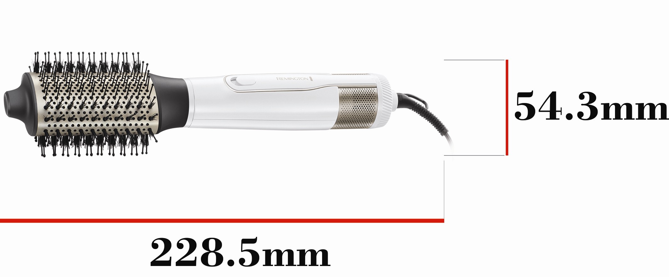 #Krøllbørste Remington AS9801, 1200 Watt