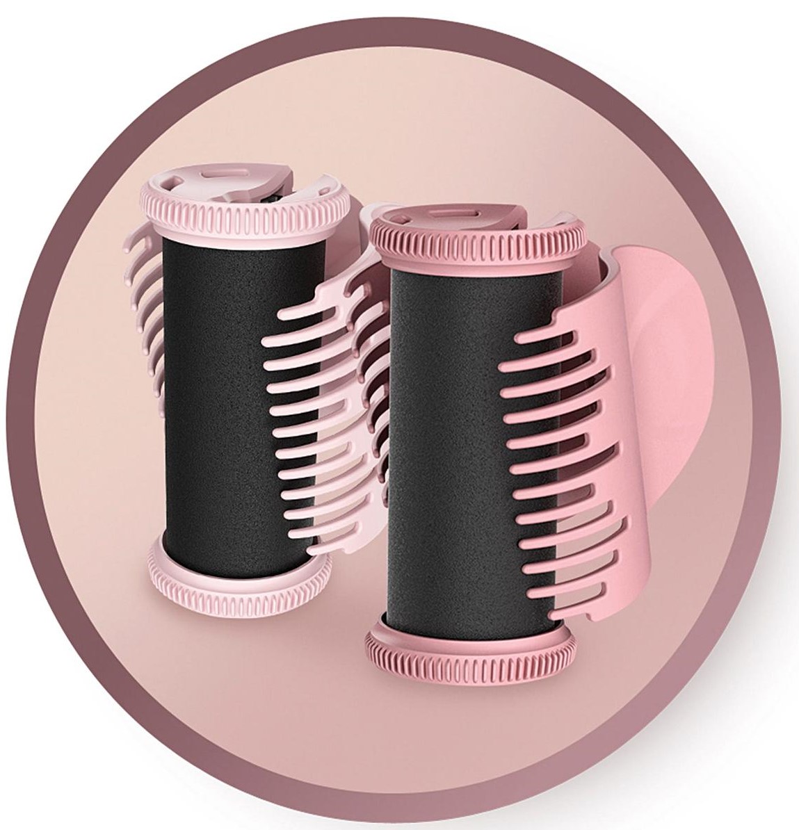 Hårruller Remington H9100, 12 + 8 stk med klype.v 