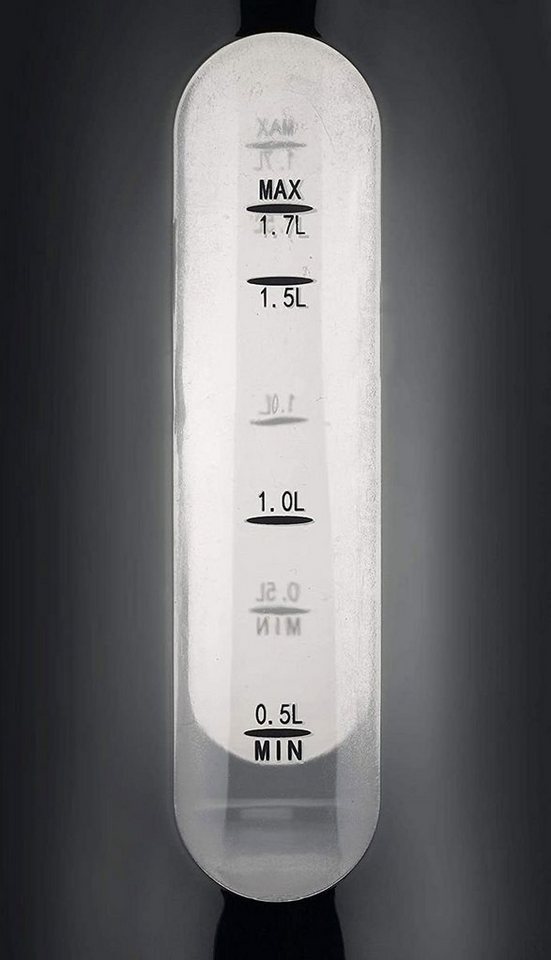 Vannkoker Melissa svart 1,7 liter, 1850-2200W