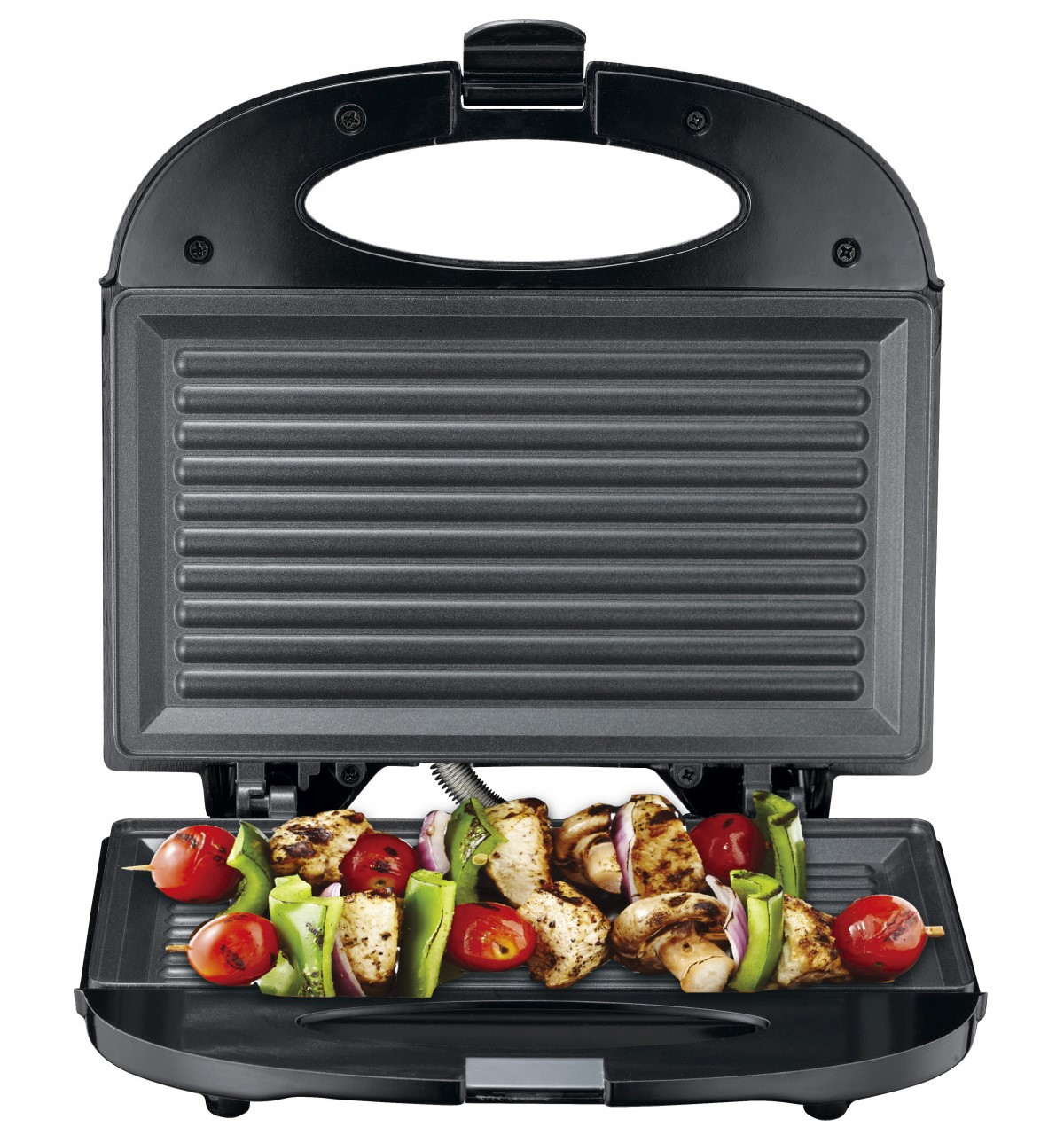Smørbrød grill Melissa flate plater, 750 watt,  
