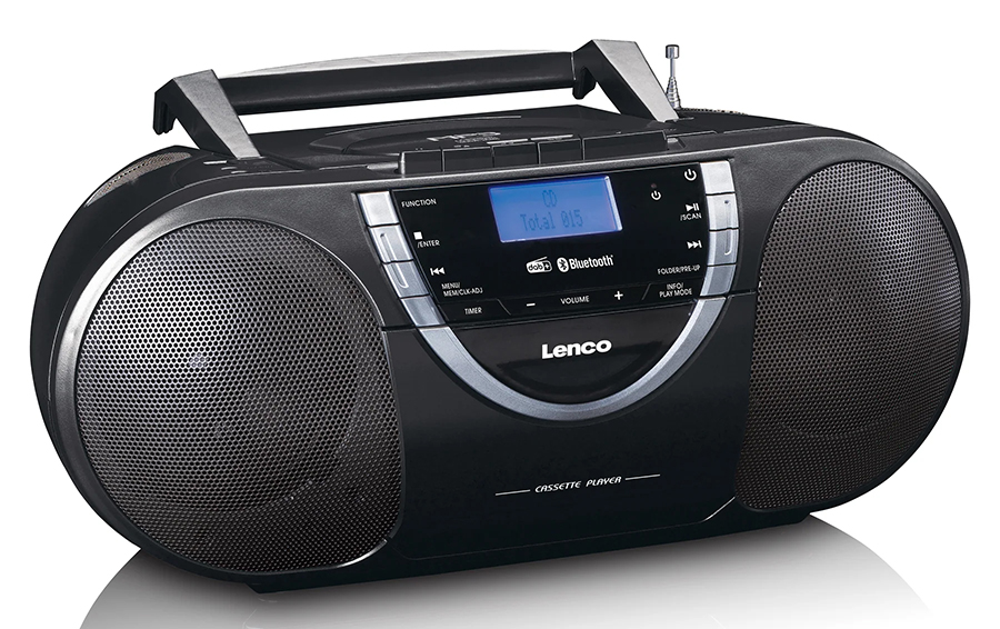 DAB/CD/kassettspiller Lenco SCD 6900 svart.
