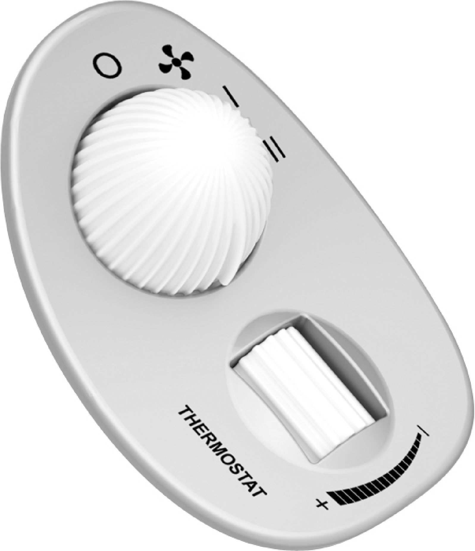 Vifteovn, Beha VT 620, hvit 2000 Watt 