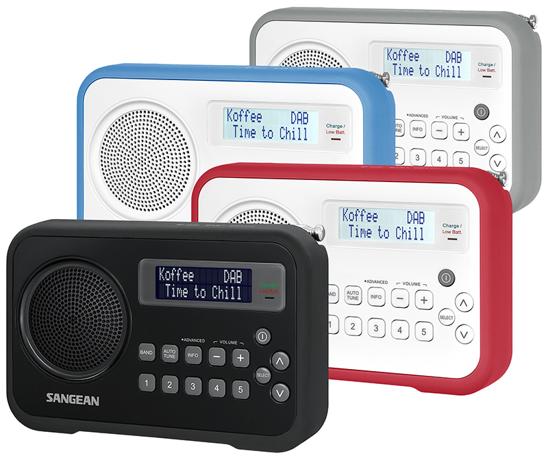 #Dab radio Sangean DPR67 Grå/hvit #Dab radio Sangean DPR67 Grå/hvit