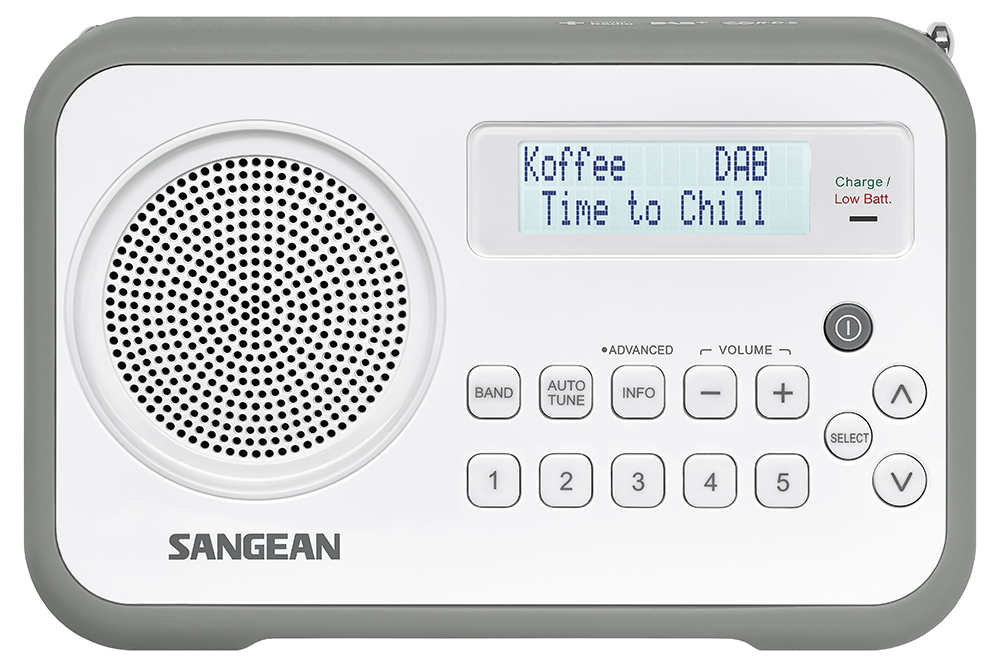 #Dab radio Sangean DPR67 Grå/hvit #Dab radio Sangean DPR67 Grå/hvit