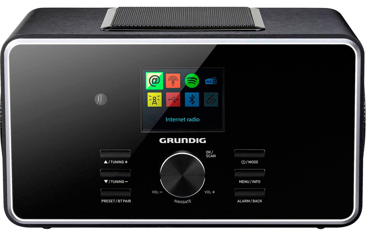 DAB Internett radio Grundig DTR6000X BT, 24W,svart