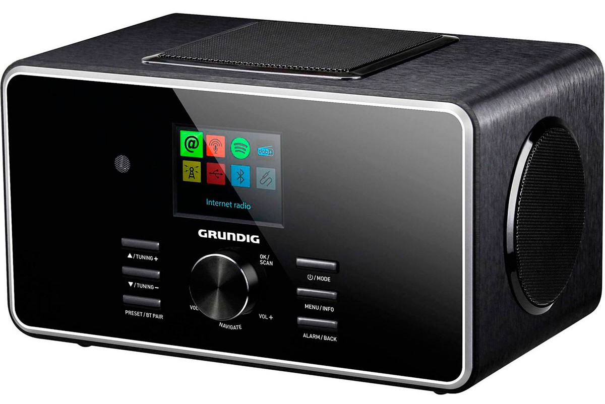 DAB Internett radio Grundig DTR6000X BT, 24W,svart
