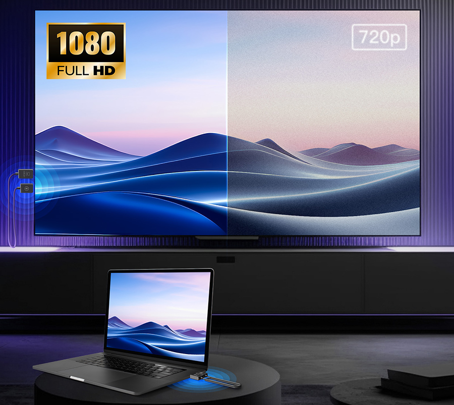 Trådløs A/V-sender Minix USB-A-HDMI