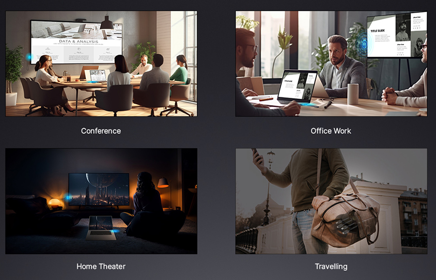 Trådløs A/V-sender Minix USB-A-HDMI