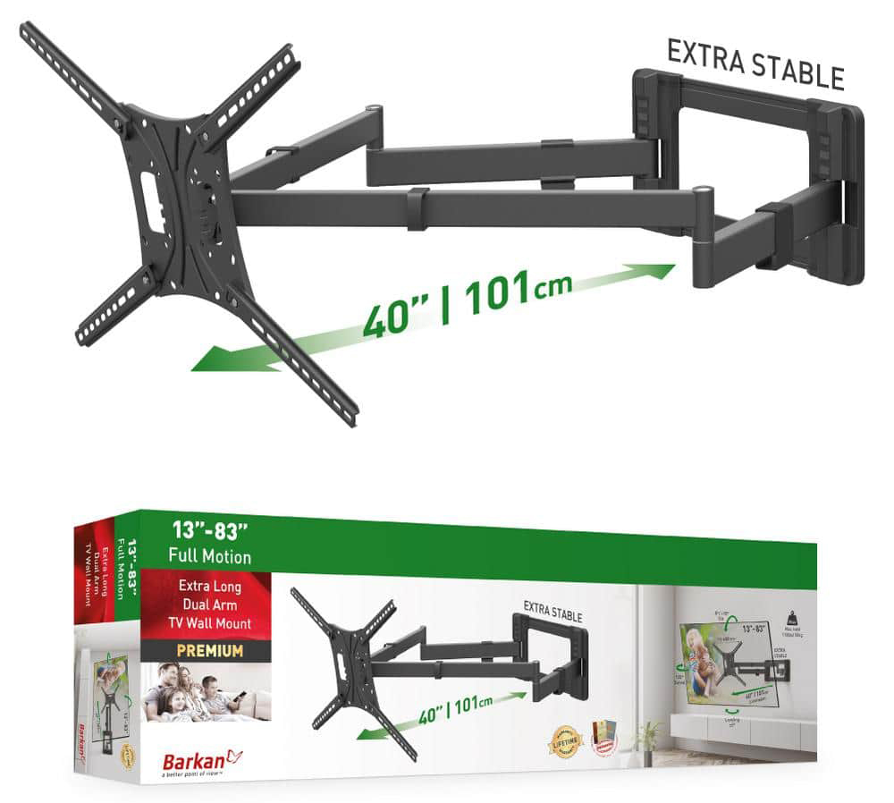 Veggfeste Barkan BM464XL, >83