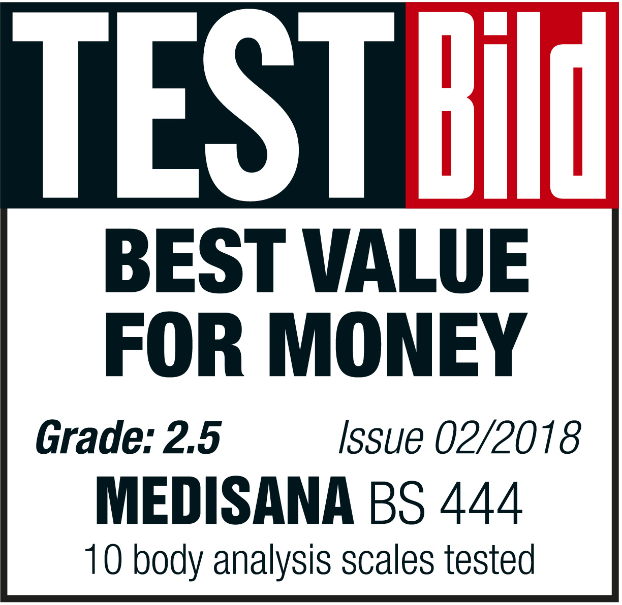 Personvekt Medisana BS444 kroppsanalyse