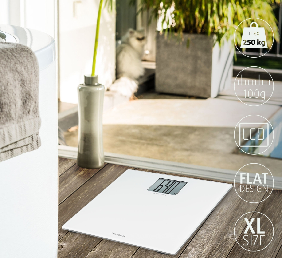 Personvekt Medisana PS 470 250kg/XL