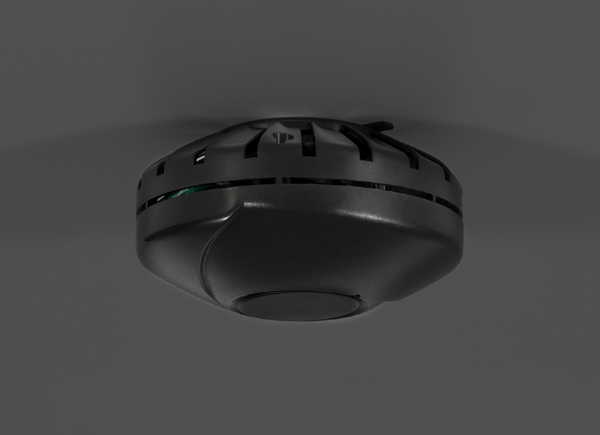 Røykvarsler svart Nexa DLSA-866/LL 10 års batteri