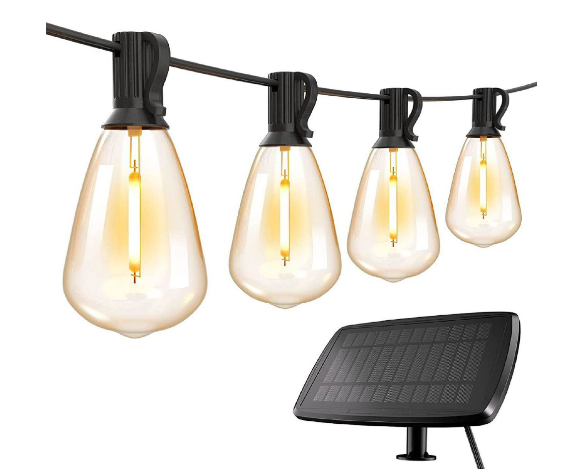 Lyslenke solcelle Homeline, 10 LED, oppladbar