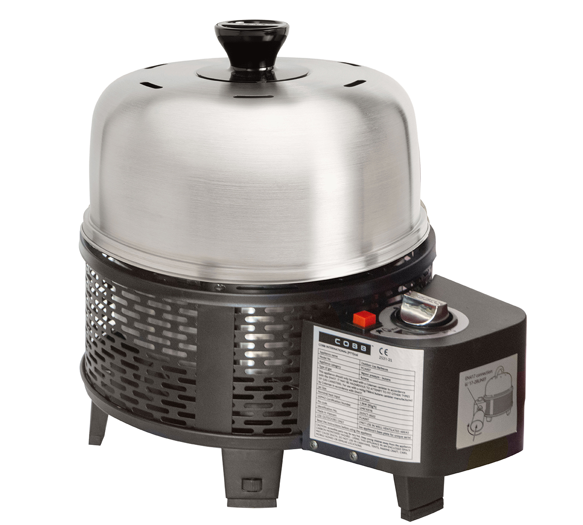 Grill, Svart Premier Gas Deluxe, Cobb, Bærbar