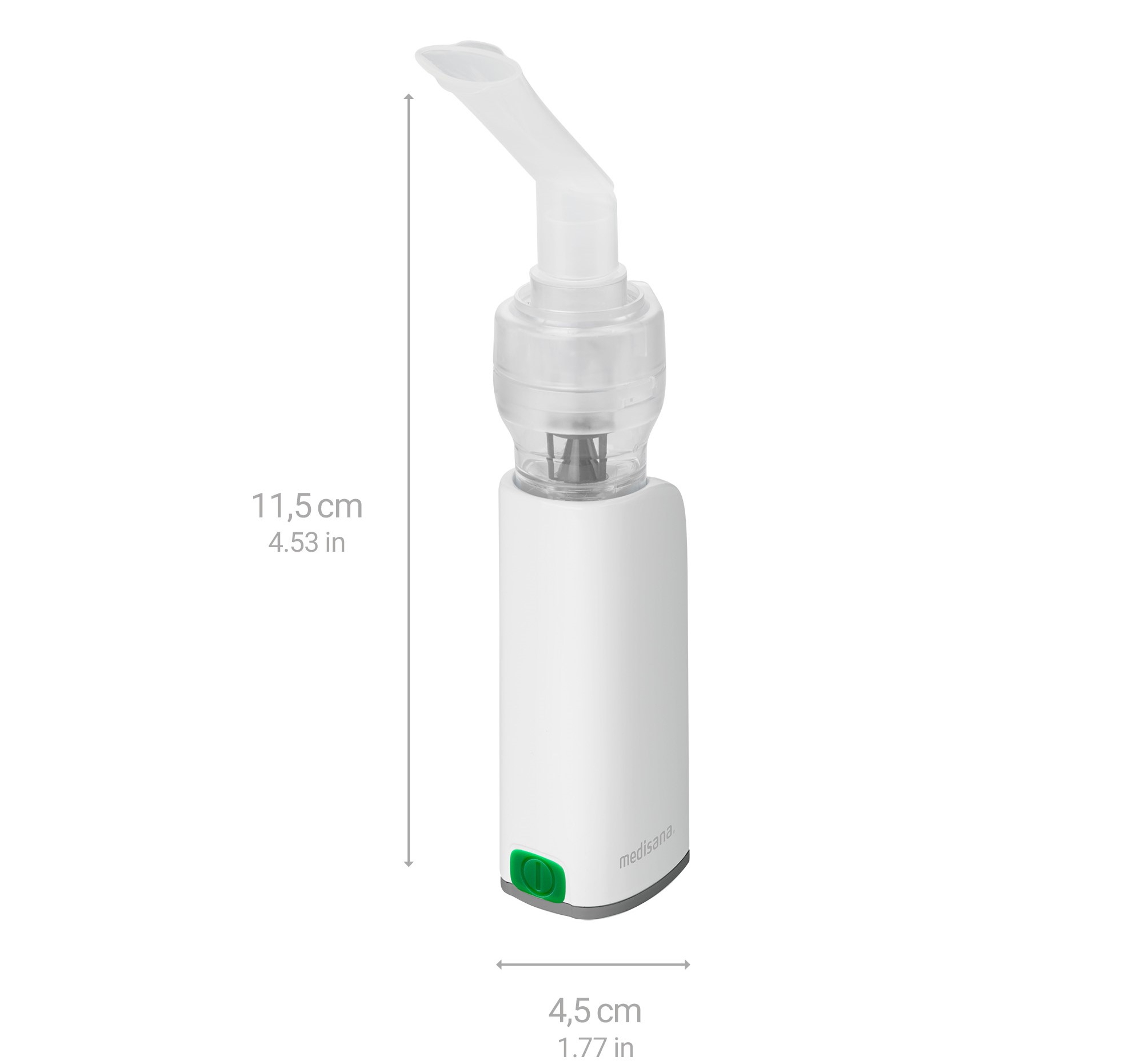 Inhalator Medisana IN 530, Bærbar micro compressor